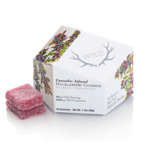 Huckleberry Hybrid Enhanced Gummies 100mg